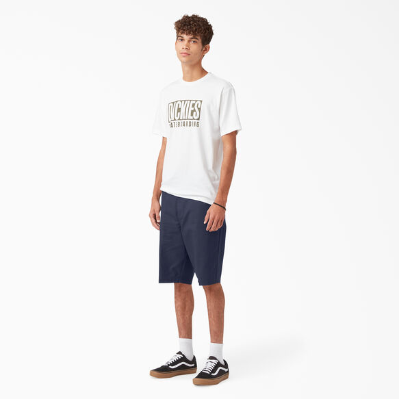 Dickies Skateboarding Slim Fit Shorts, 11&quot; - Ink Navy &#40;IK&#41;