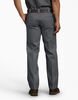 Slim Fit Straight Leg Work Pants - Charcoal Gray &#40;CH&#41;