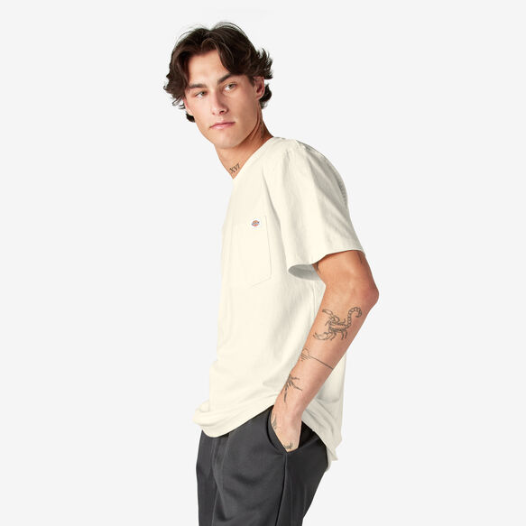 Heavyweight Short Sleeve Pocket T-Shirt - Natural Beige &#40;NT&#41;