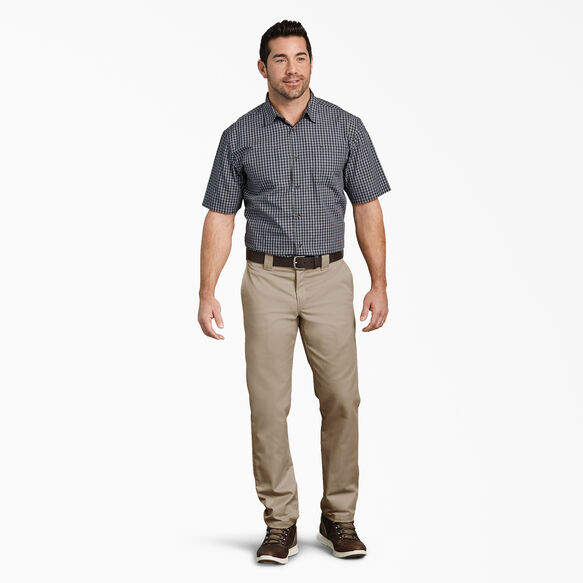Slim Fit Tapered Leg Multi-Use Pocket Work Pants - Desert Sand &#40;DS&#41;
