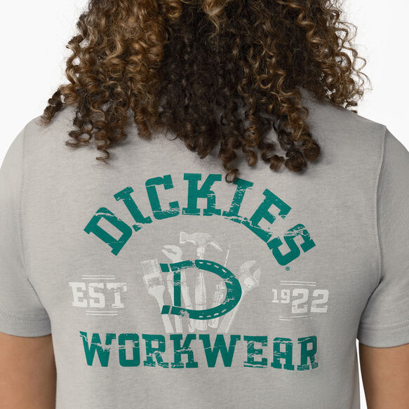 Women&#39;s Heavyweight Workwear Graphic T-Shirt - Heather Gray &#40;H2&#41;