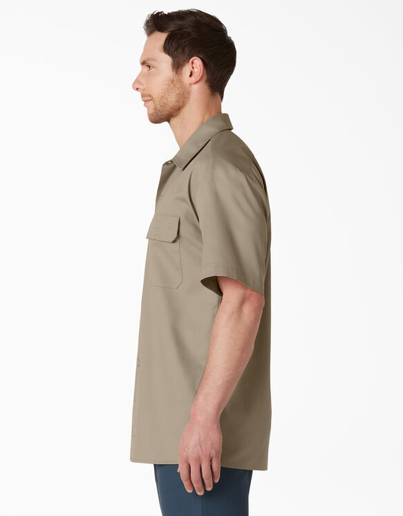 Cooling Short Sleeve Work Shirt - Desert Khaki &#40;DS&#41;
