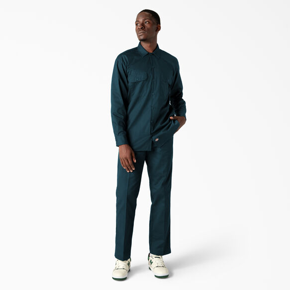 Long Sleeve Work Shirt - Reflecting Pond &#40;YT9&#41;