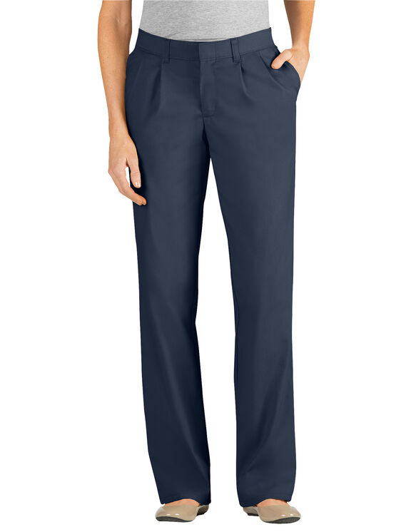 Wide Legs Are Chic Pants for Professional Wear Subtle front pleats lend crisp dimension to pull-on trousers in a streamlined silhouette that effortlessly transitions from day to night. Style Name: Leith Pleat Front Trousers. Style Number: Available in stores. Available at Twelve Oaks Mall.