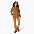 Women&#39;s Duck Fleece Lined Chore Coat - Brown Duck &#40;BD&#41;
