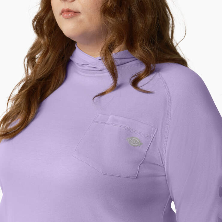 Women's Plus Cooling Performance Sun Shirt - Purple Rose (UR2) image number 5