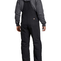 Sanded Duck Insulated Bib Overalls - Rinsed Black (RBK)