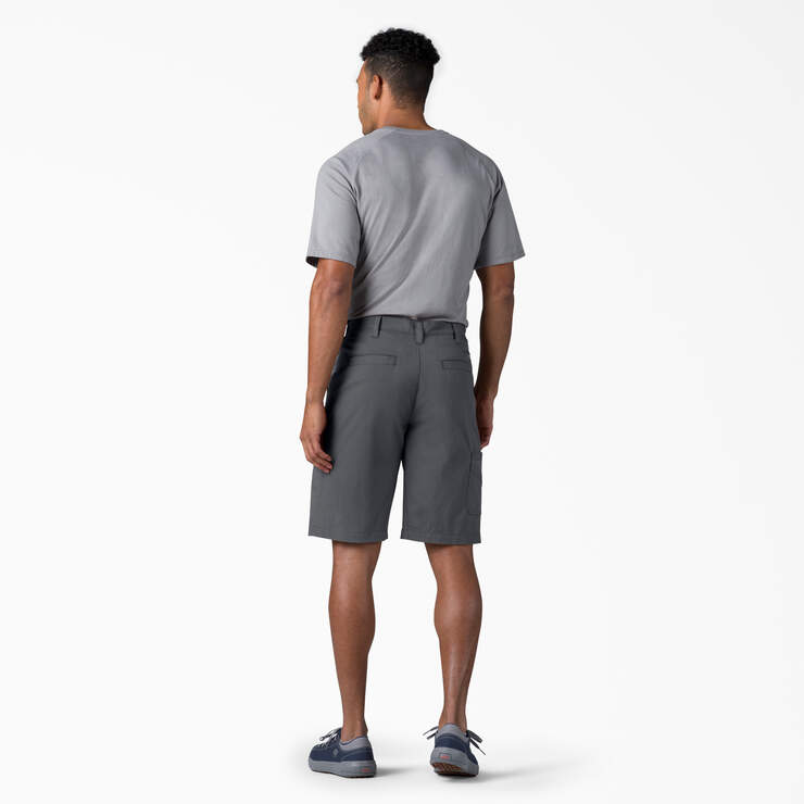 FLEX Cooling Regular Fit Utility Shorts, 11" - Charcoal Gray (CH) image number 5