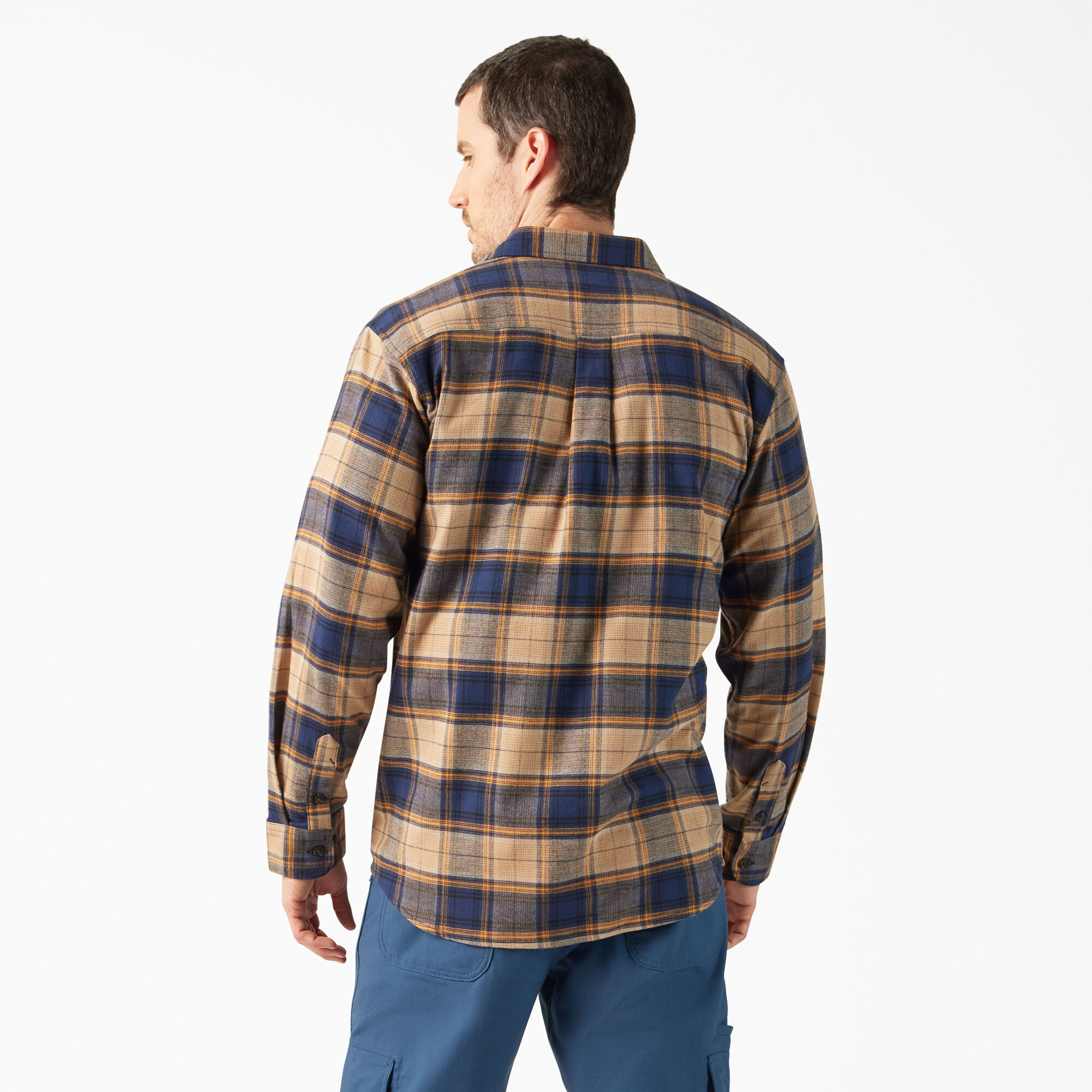 FLEX Long Sleeve Flannel Shirt Dickies US