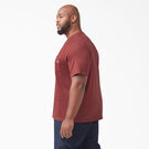 Cooling Short Sleeve Pocket T-Shirt - Cane Red &#40;CN&#41;