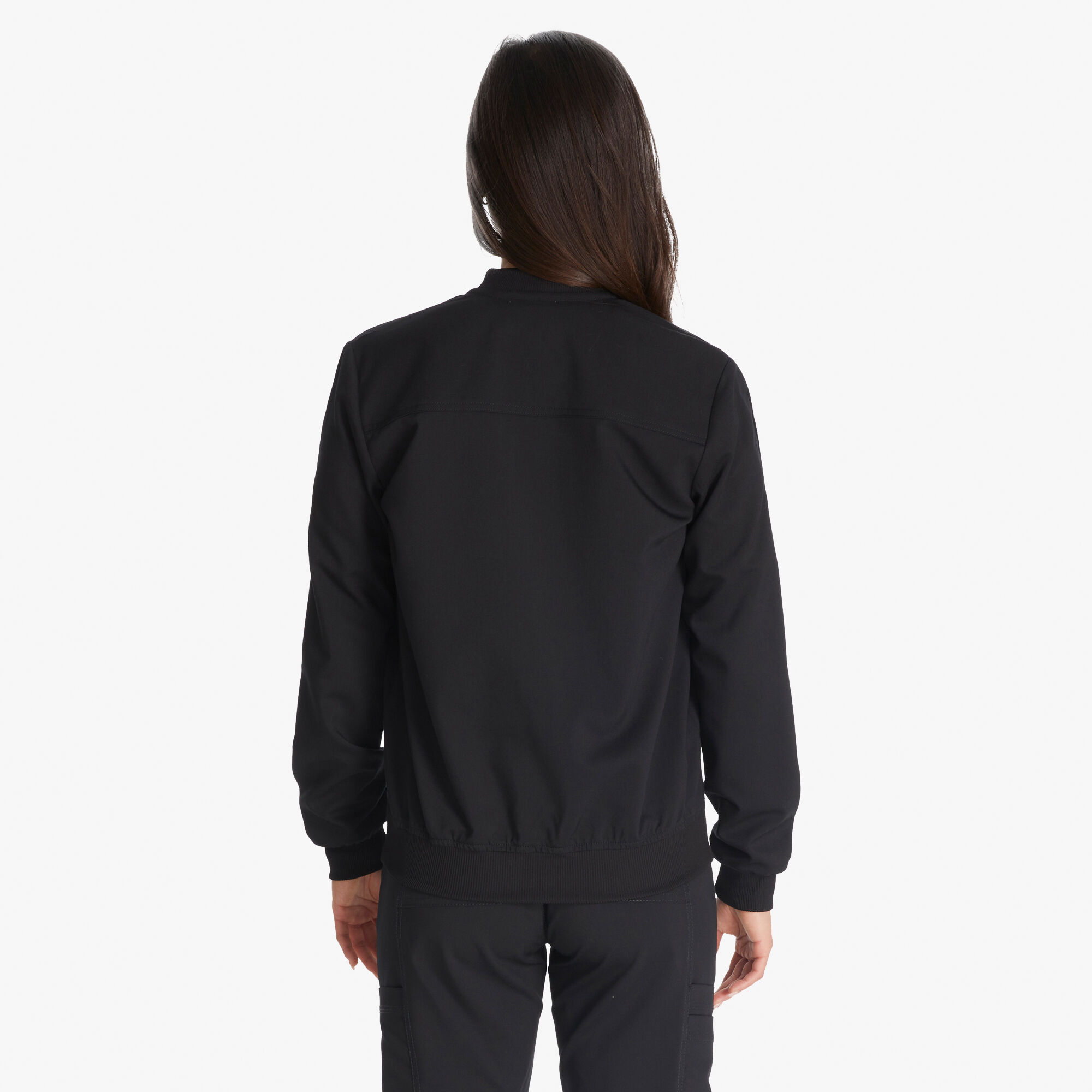 Women s Balance Zip Front Scrub Jacket
