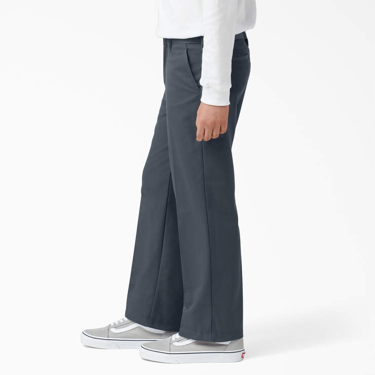 Boys' Classic Fit Pants, 4-20 - Charcoal Gray (CH) image number 3