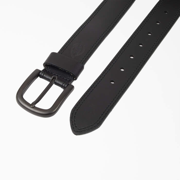 Casual Leather Belt - Black (BK) image number 4