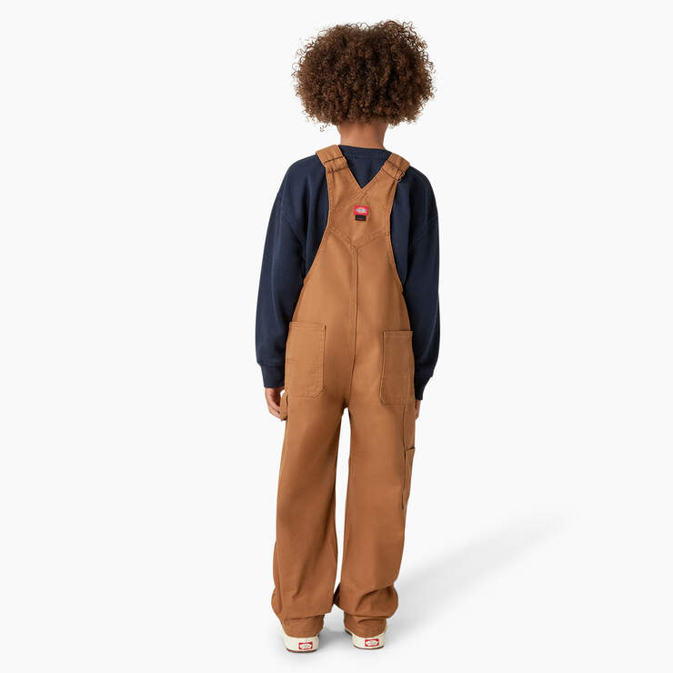 Kids' Duck Overalls, 4-20 - Rinsed Brown Duck (RBD) image number 5