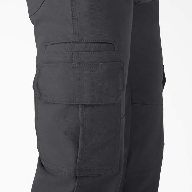FLEX DuraTech Relaxed Fit Duck Cargo Pants - Black (BK) image number 8