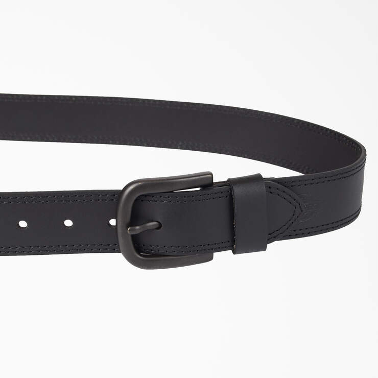 Casual Leather Belt - Black (BK) image number 3