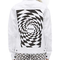 Dickies Girl Juniors' Jacket - Black/White (BKW)