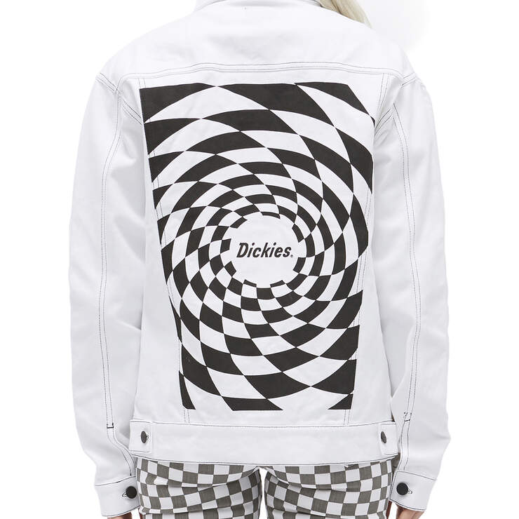 Dickies Girl Juniors' Jacket - Black/White (BKW) image number 1