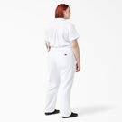 Women&#39;s Plus FLEX Cooling Temp-iQ&reg; Short Sleeve Coveralls - White &#40;WH&#41;