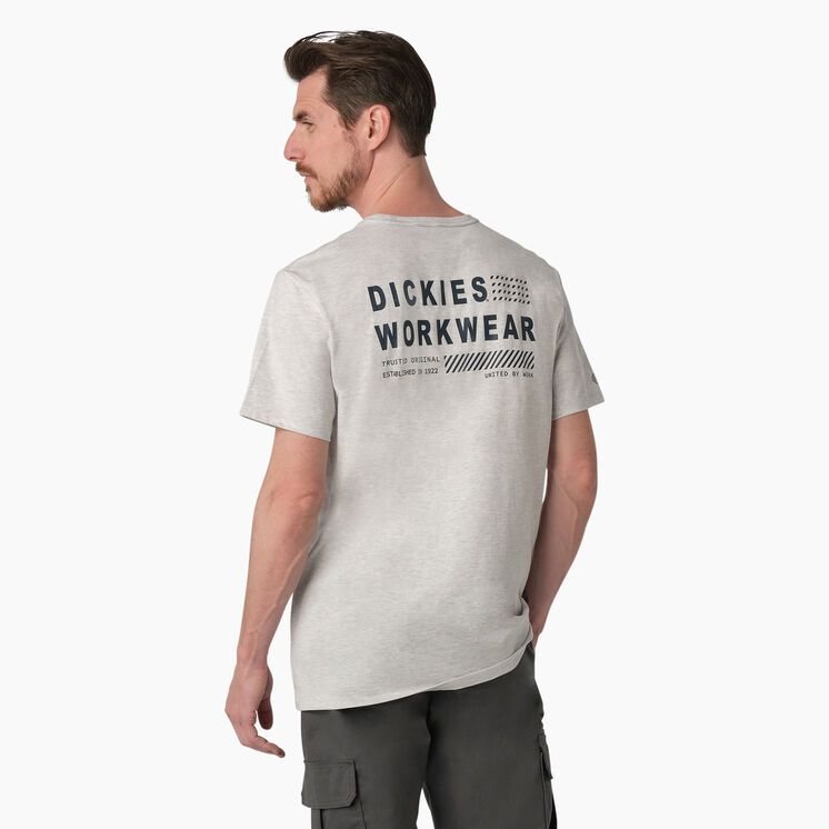 Cooling Performance Short Sleeve Graphic T-Shirt - Ash Gray &#40;AG&#41;