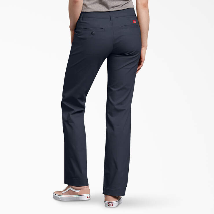 Women's FLEX Relaxed Fit Pants - Dark Navy (DN) image number 2