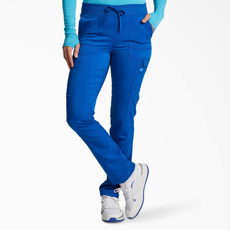 Women's Balance Cargo Scrub Pants - Royal Blue (RB) image number 1