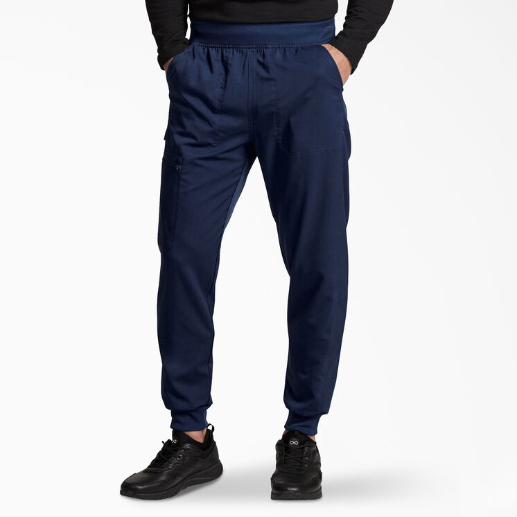 Men&#39;s Balance Mid Rise Jogger Scrub Pants - Navy Blue &#40;NVY&#41;