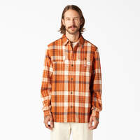 Nimmons Plaid Long Sleeve Shirt - Bombay Brown Plaid (NCR)