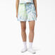 Women&#39;s Seatac Tie-Dye Shorts, 12&quot; - Blue Green &#40;BGR&#41;
