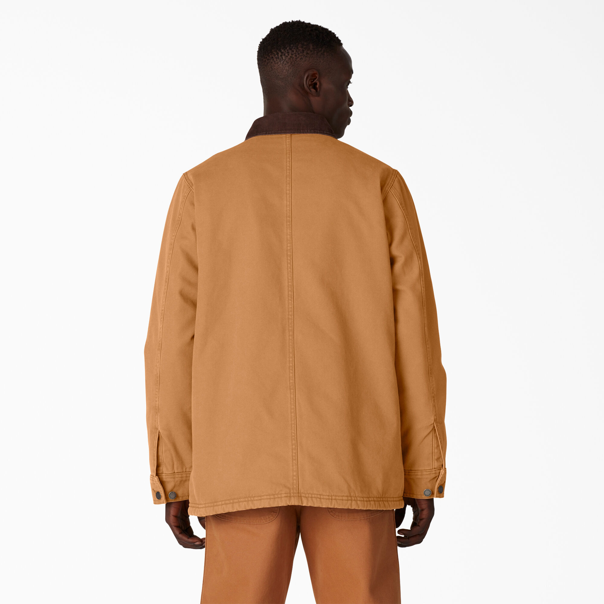 Stonewashed Duck Lined Chore Coat - Dickies US