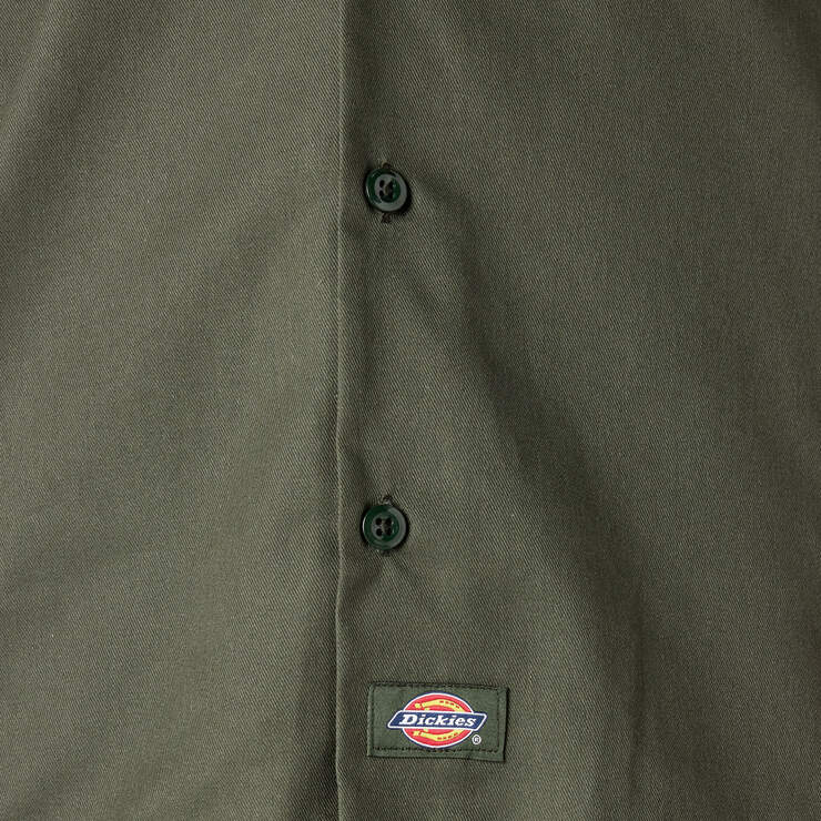 Short Sleeve Work Shirt - Olive Green (OG) image number 8