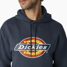 Water Repellent Tri-Color Logo Hoodie - Airforce Blue &#40;AF&#41;