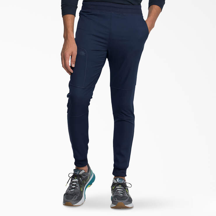Men's Dynamix Natural Rise Jogger Scrub Pants - Navy Blue (NVY) image number 4