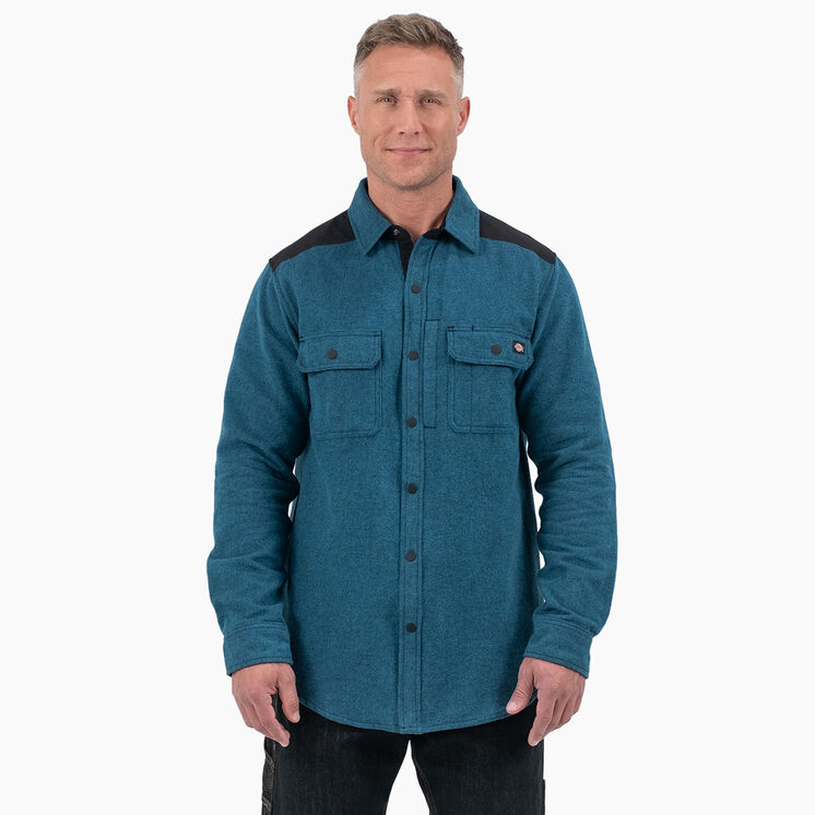 Heavyweight Brawny Flannel Shirt - Southern Fall w/ Black &#40;B1A&#41;