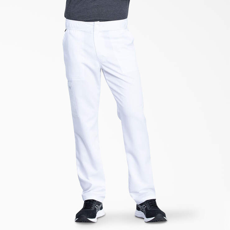 Men's Balance Scrub Pants - White (DWH) image number 1