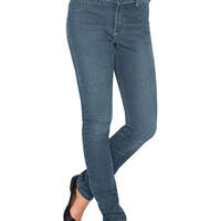 Girls' Super Skinny Fit Denim Jeans, 7-16 - Bleached Stonewashed Blue (BST)