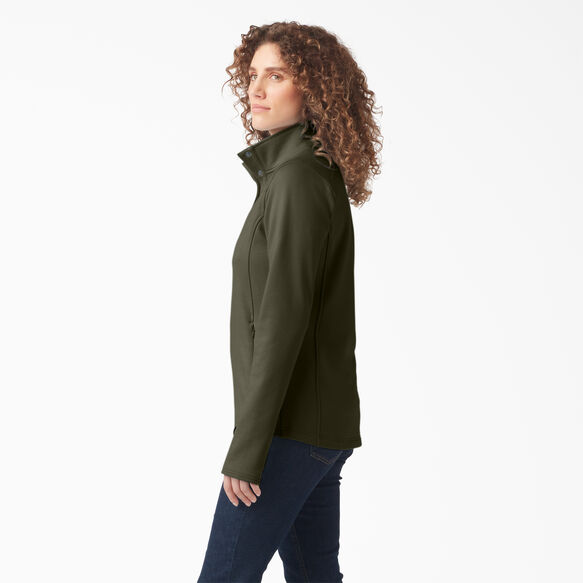 Women&#39;s DuraTech Maverick Half-Snap Fleece - Moss Green &#40;MS&#41;