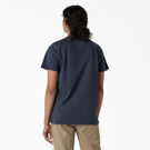 Women&#39;s Heavyweight Short Sleeve Pocket T-Shirt - Airforce Blue &#40;AF&#41;