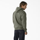Water Repellent Tri-Color Logo Hoodie - Moss Green &#40;MS&#41;