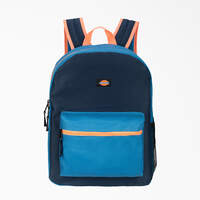 Navy Colorblock Student Backpack - Navy Blue (NVY)