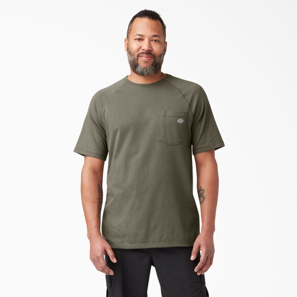 Cooling Short Sleeve Pocket T-Shirt - Mushroom &#40;MR1&#41;
