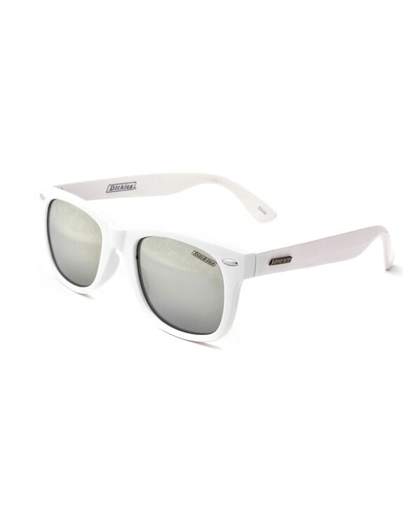 White Opaque Wayfarer Sunglasses, 52mm - Dickies US