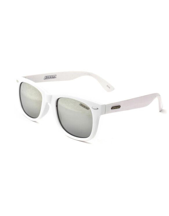 White Opaque Wayfarer Sunglasses, 52mm - WHITE (WHT)