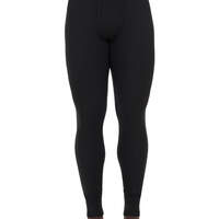 Lightweight Long Johns Thermal Underwear Bottom - Black (BK)