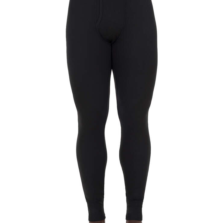 Lightweight Long Johns Thermal Underwear Bottom - Black (BK) image number 1