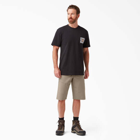 FLEX Cooling Regular Fit Utility Shorts, 13&quot; - Desert Sand &#40;DS&#41;