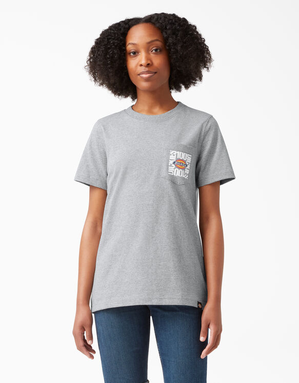 Women&#39;s 100 Year Graphic T-Shirt - Heather Gray &#40;HG&#41;