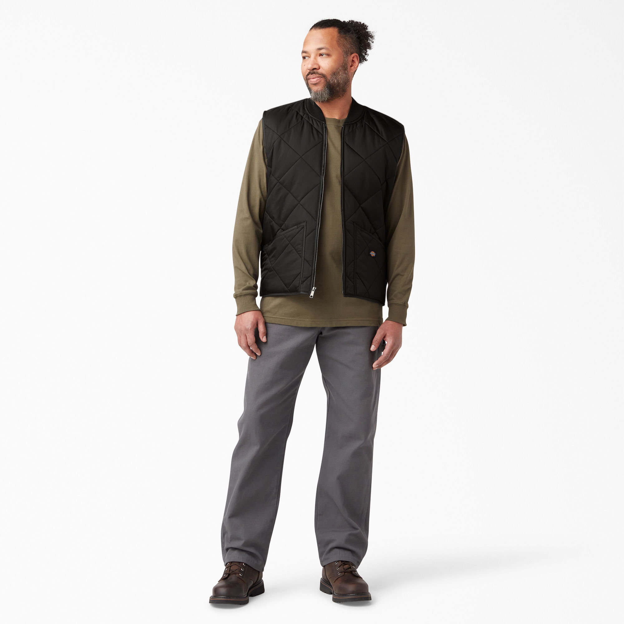 Diamond quilted nylon hotsell vest