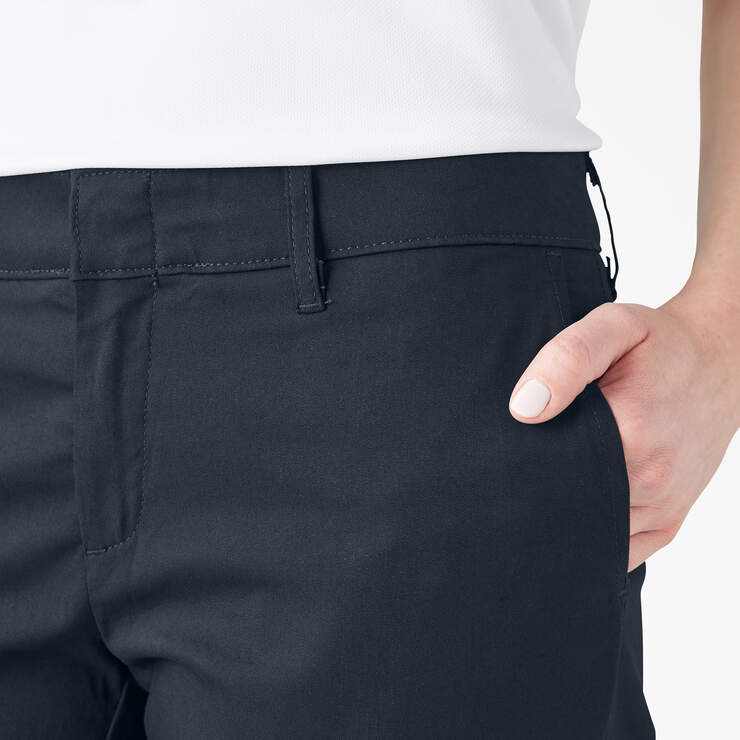 Women's FLEX Slim Fit Bootcut Pants - Dark Navy (DN) image number 5