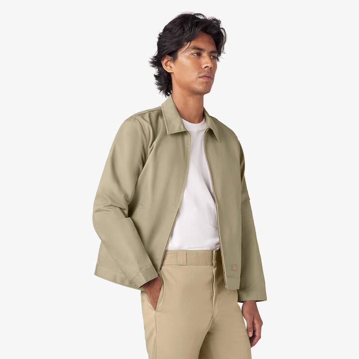 Unlined Eisenhower Jacket - Khaki (KH) image number 4